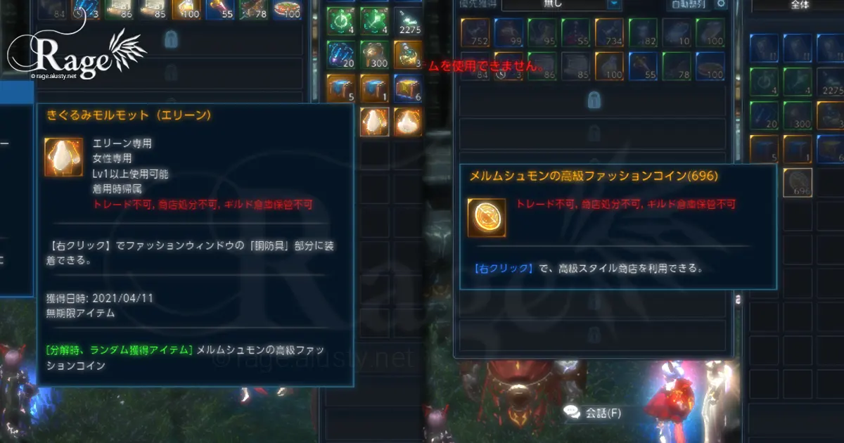 高級ファッションコインを求めて