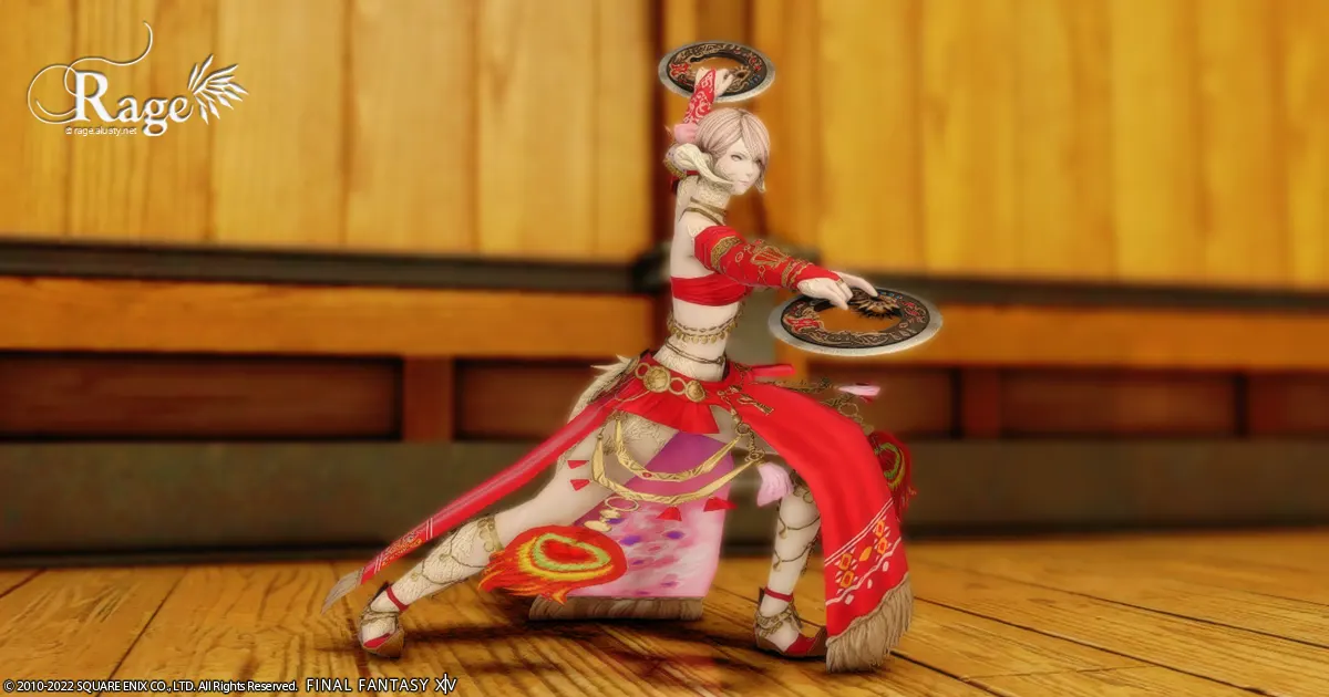 踊り子がLV90になりました。