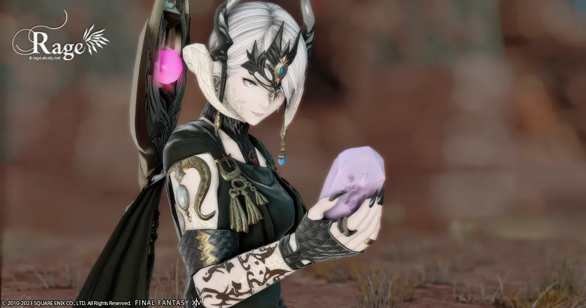 黒魔道士のLV80AF（AF4）を手に入れました。